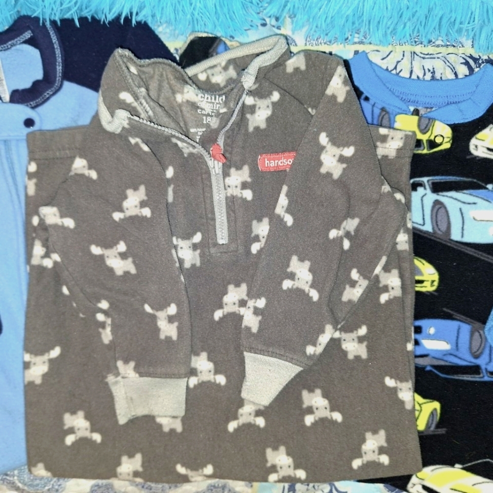 18 months boys sleepers/onesies